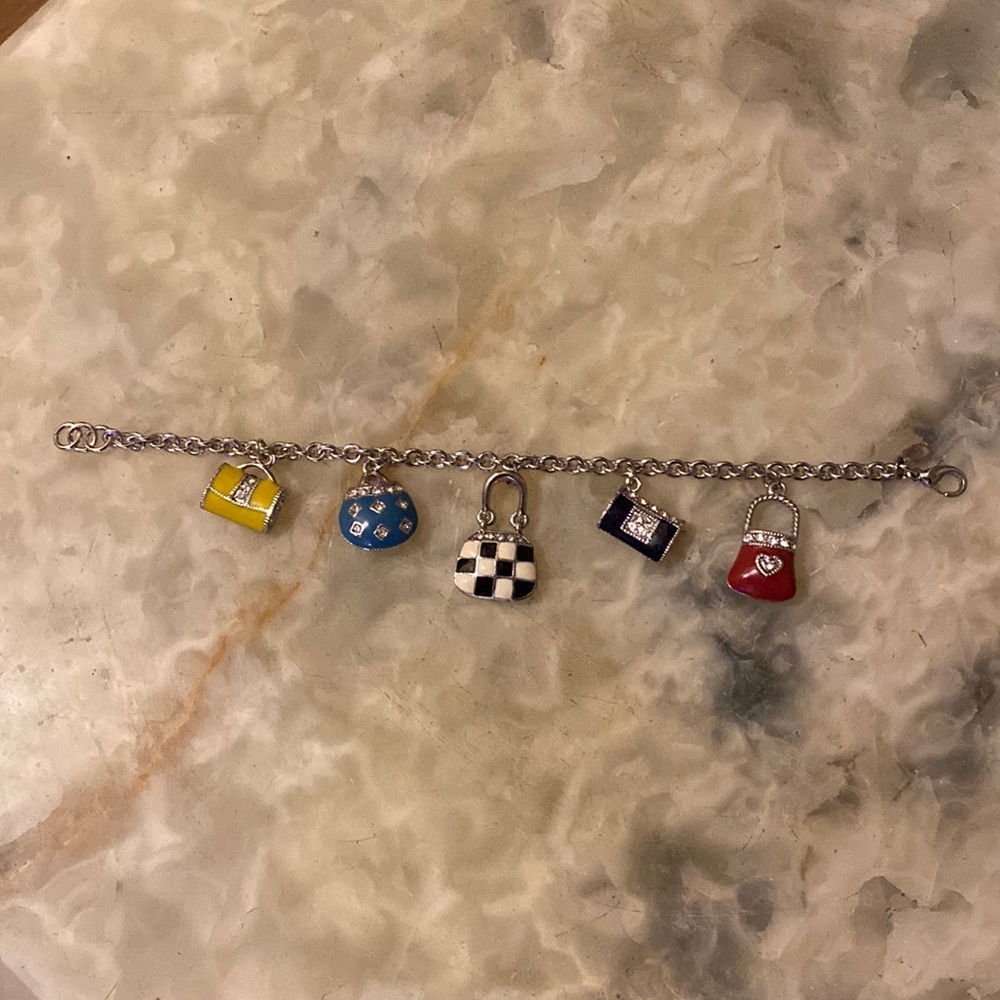 7” Bracelet with Purse Charms